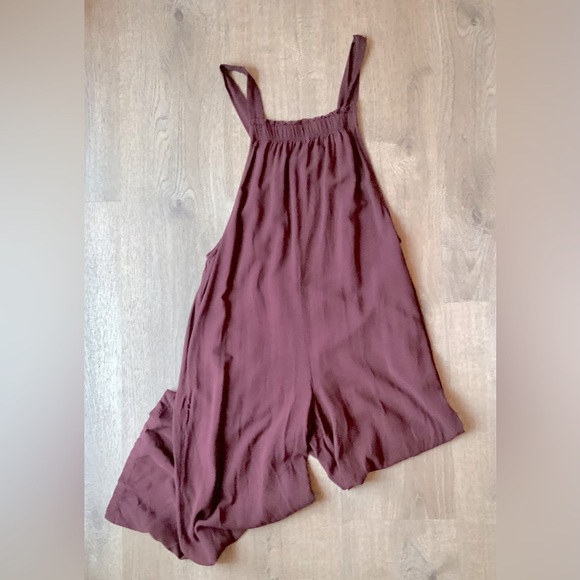 Wild Fable Burgundy Jumpsuit w/ Pockets Medium - Picture 1 of 14